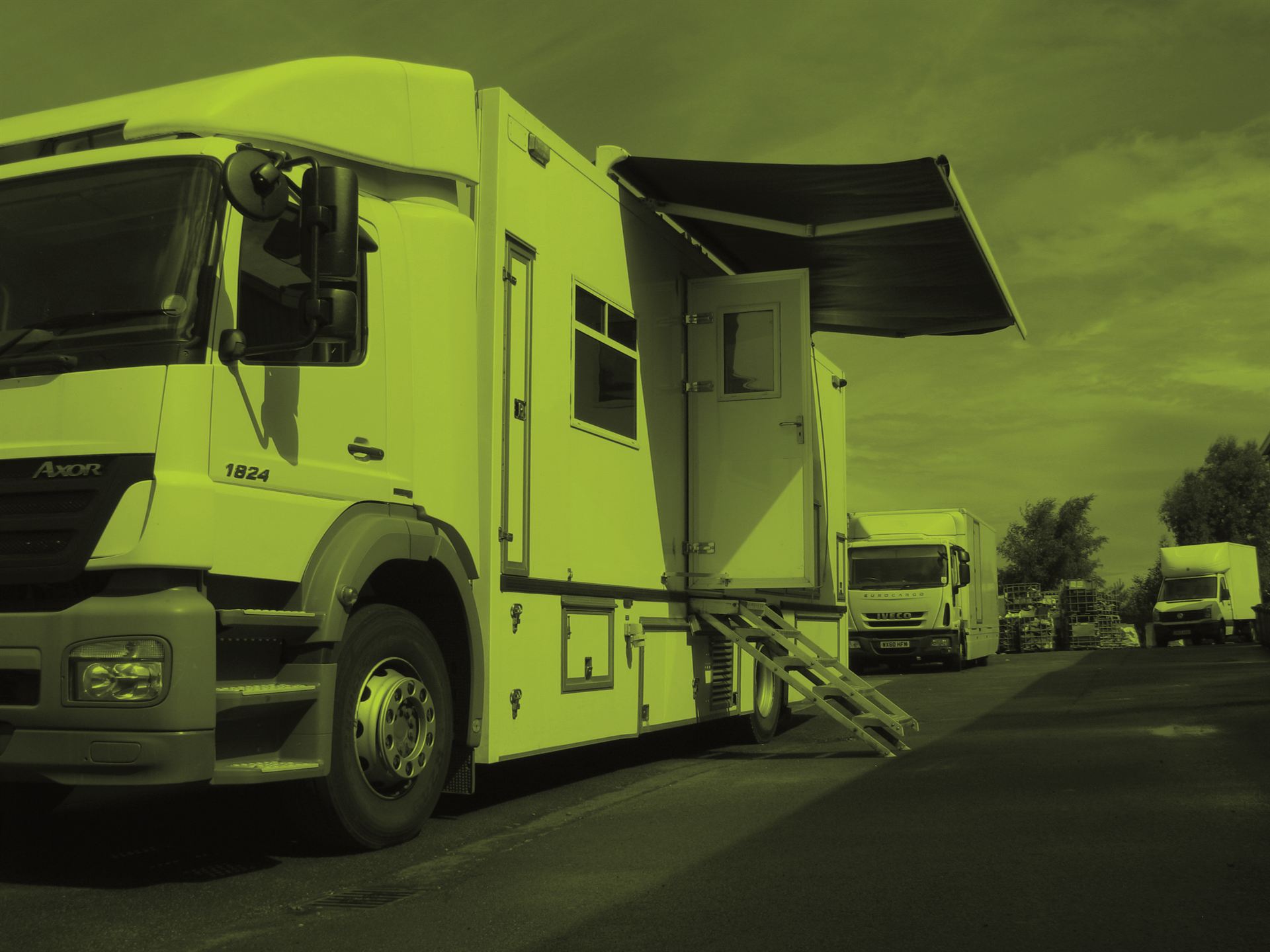MASC mobile shredding truck